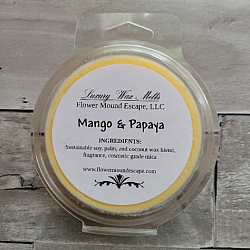 Mango and Papaya Wax Melts