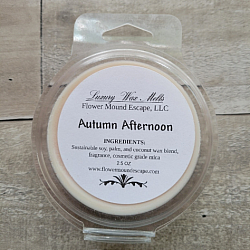 Autumn Afternoon Wax Melts-wax melt, wax tart, vegan wax melt, soy wax melt, soy wax, coconut wax melt, coconut wax, fall fragrance, autumn fragrance, fall wax melt, autumn wax melt, Christmas scent, made in Louisiana, Louisiana wax melts, scented wax melts, triple scented, Scentsy, Bath and Body Works, autumn leaves, sweater weather, handmade wax melts, crisp scents, clean scent