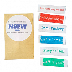 NSFW sew in labels for crafters-